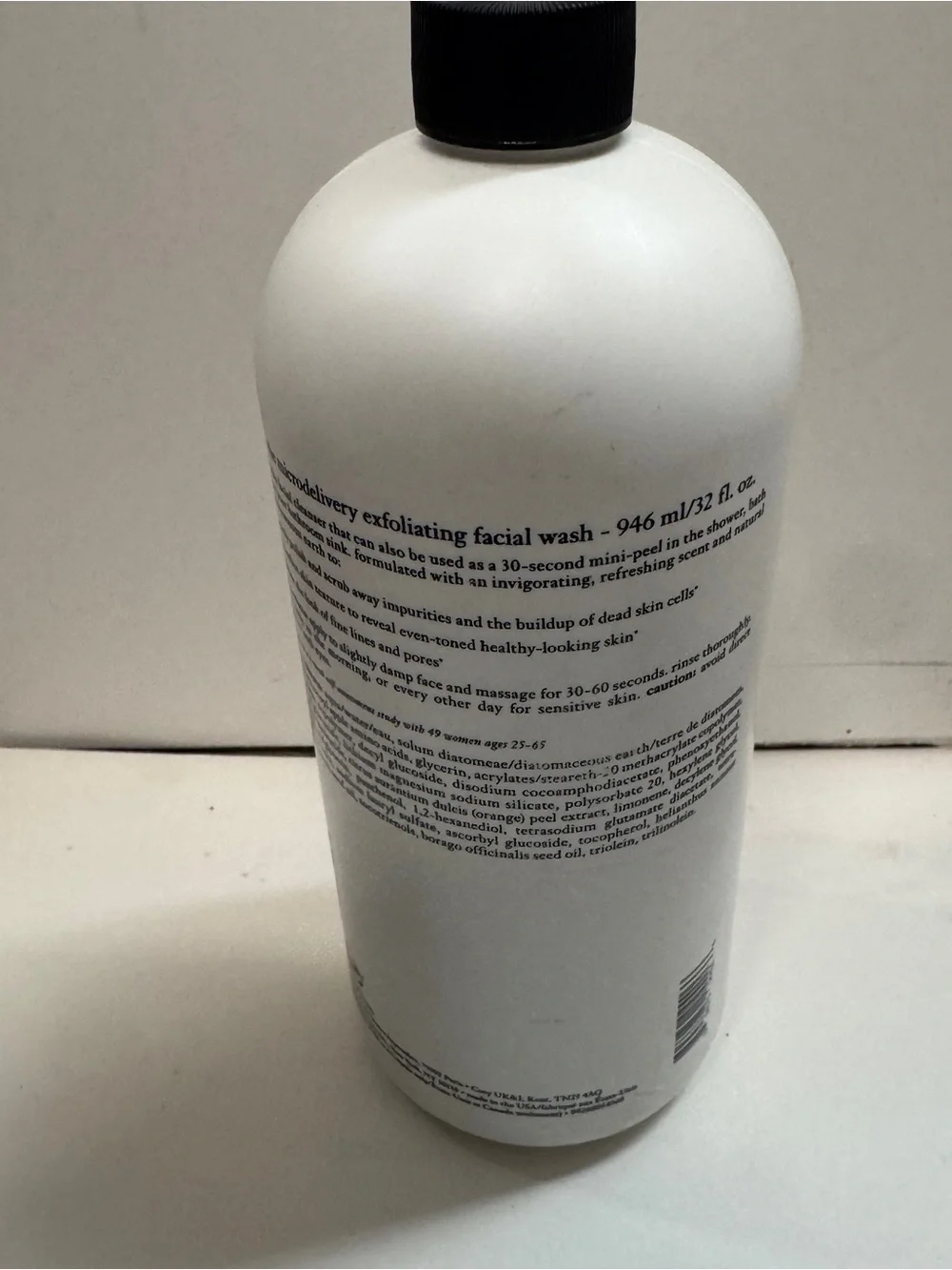 Philosophy Microdelivery Daily Exfoliating Facial Wash 32 OZ